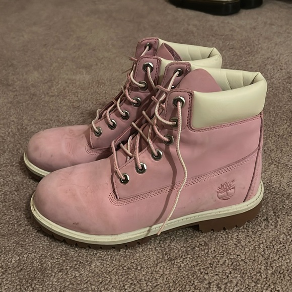 Timberland Shoes - pink timberland boots